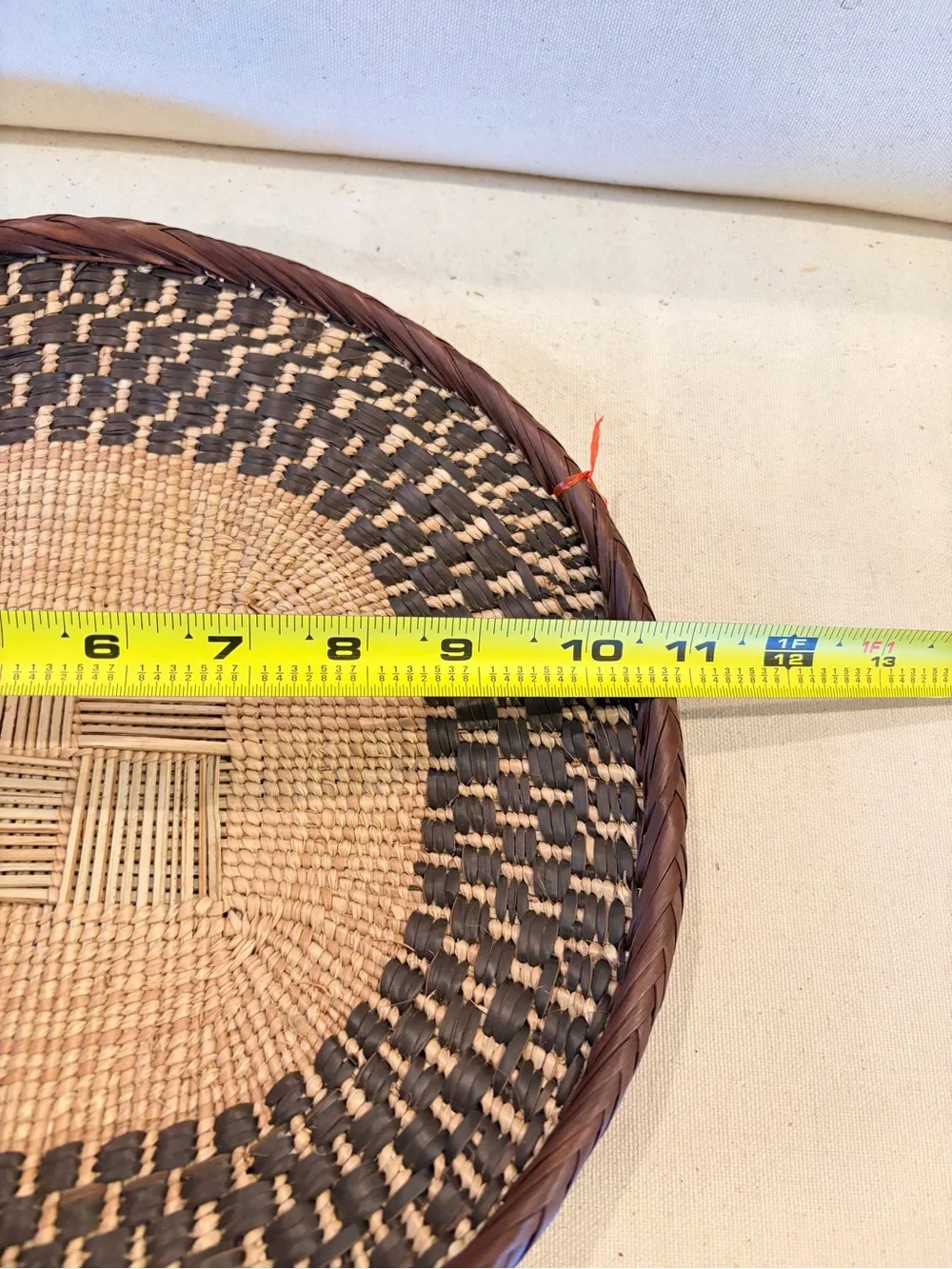 NEW Africa Woven Basket. Made by the Binga people of Zambia/Zimbabwe